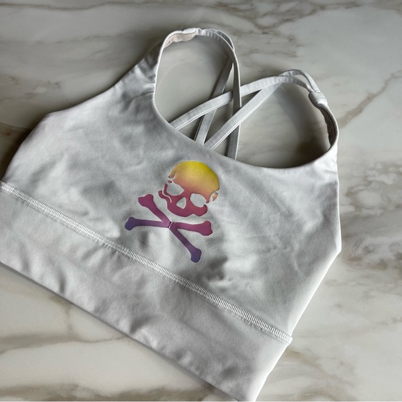 Lululemon x Soulcycle White Sports Bra Size 4 - Picture 2 of 6